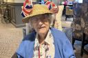 Freda Chatfield celebrating her 103rd birthday