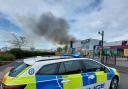 More than 50 firefighters battle blaze at former cinema