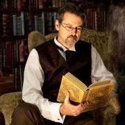 Alan Birch as The Librarian. Pic by Paul Butcher