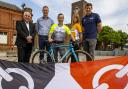 Spaces left for public to cycle the Dudley Grand Prix track