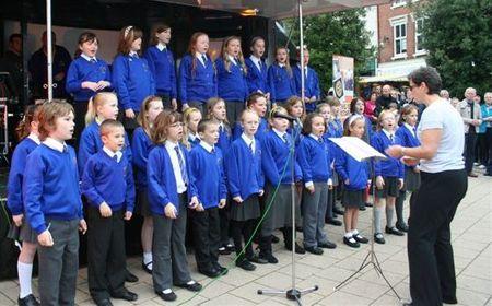 Lutley Primary School hit a high note.