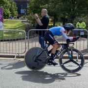 The Commonwealth Games cycling time trials in Dudley in 2022