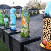 Dudley Zoo's Spotter Otter art statues
