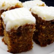 Healthy and tasty carrot cake