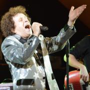 Leo Sayer in action at the Robin 2 (picture by Liam White)