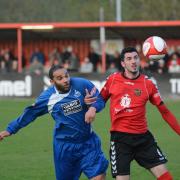 Iyseden Christie competes for the ball against Sheffield. Photo: Dave Hawley