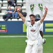 JACK SHANTRY: Fantastic performance to take 10 wickets in the match and also score a century against Surrey at New Road to clinch promotion.