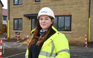 Caitlin Blair has gone from being a construction administrator to trainee assistant site manager with Bellway West Midlands.