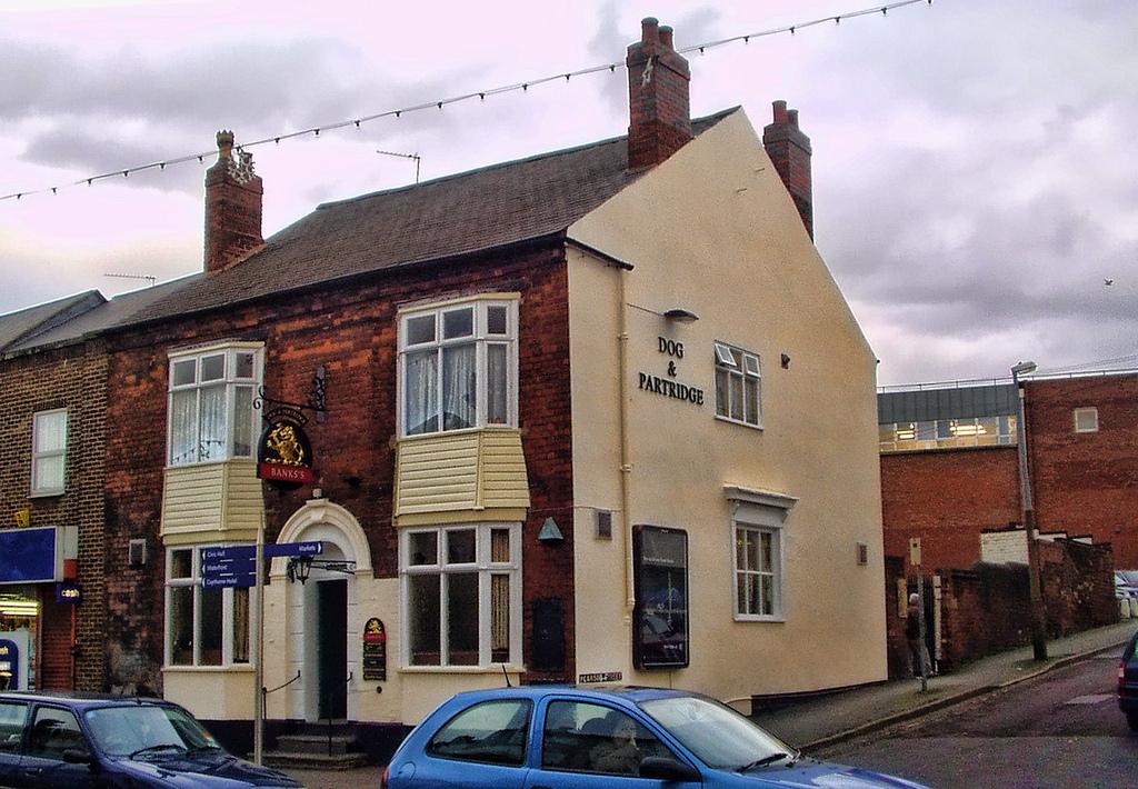 The Dog and Partridge, Brierley Hill.  Pic from The Lost Pubs Project
