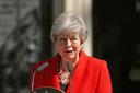 Theresa May said the UK should remain in the ECHR despite previously expressing frustration with the treaty. (Yui Mok/PA)