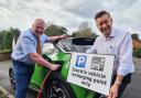 Cllr Damian Corfield and Cllr Dr Rob Clinton have unveiled plans to roll out EV charge points at 37 locations across Dudley