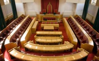 Dudley Council chamber. Picture: Dudley Council