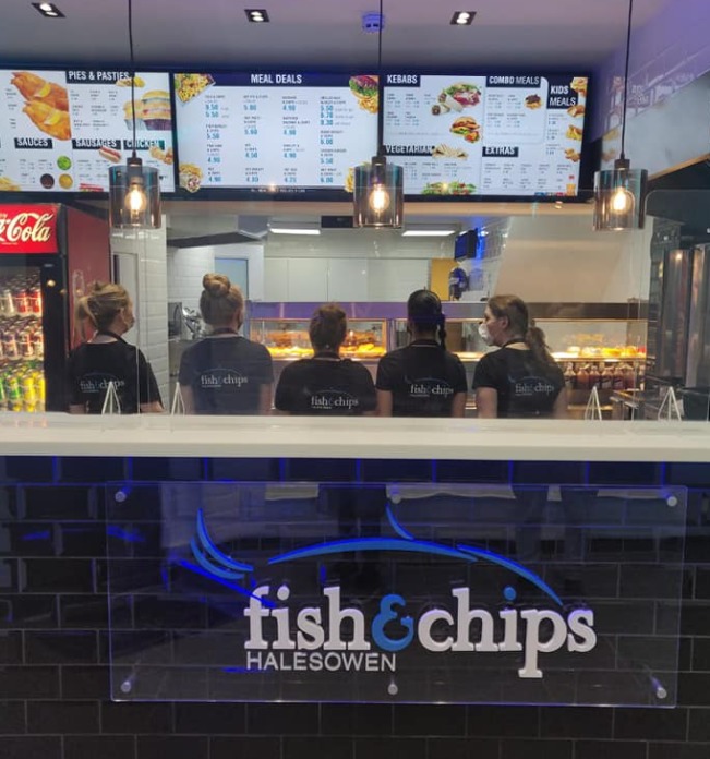 The new fish and chip shop 