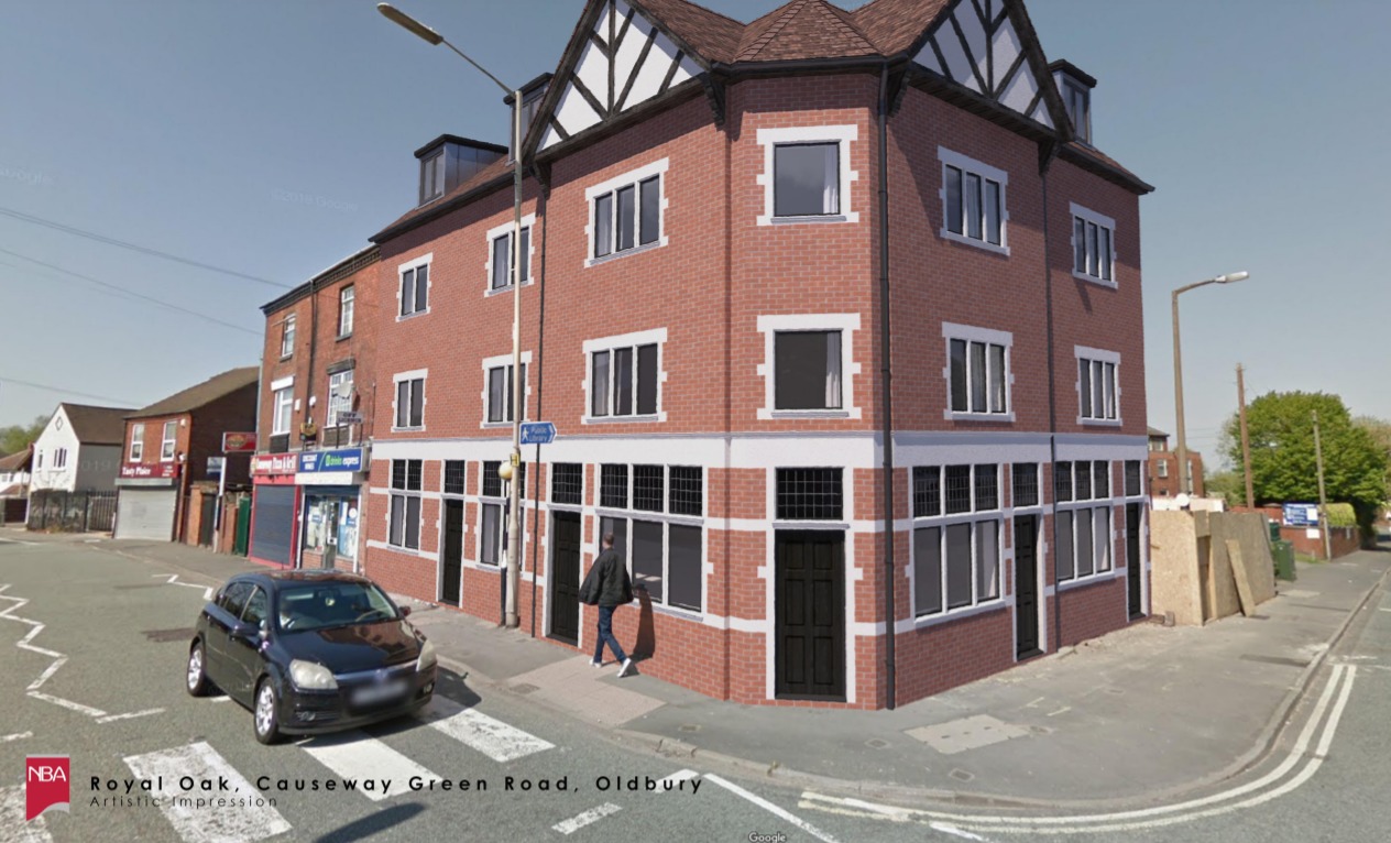 Pic: An Artists impression of how the HMO would look by Neil Boddison Associates and submitted to Sandwell Council 