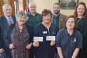 Cllr Anne Millward presented cheques totalling nearly £36,000 to her two chosen charities - Black Country Mental Health and the Duke of Edinburgh's Award.