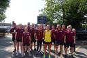 The WAT a Run team at Kingswinford Academy