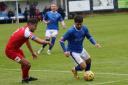 Action from Halesowen Town v Leiston. Picture: Steve Evens
