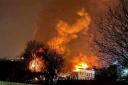 60 firefighters battle blaze at Pensnett Trading Estate