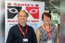 Trevor and Eileen Fielding at the launch of Santa's Black Country Toy Appeal