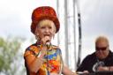 Toyah on stage at the Upton Music Festival (Picture by Liam White)