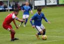 Action from Halesowen Town v Leiston. Picture: Steve Evens