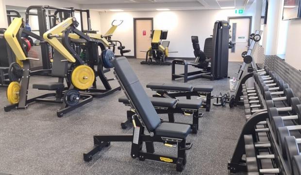 Halesowen News: Part of the newly refurbished gym at the centre.