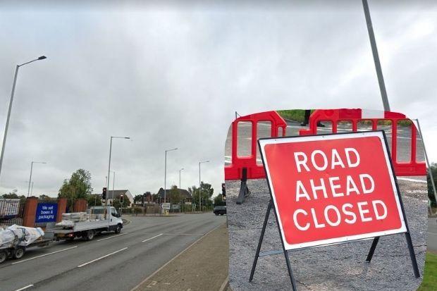 Road works will see right turn lane at Merry Hill temporarily closed to traffic