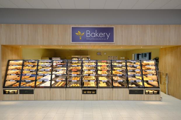 Halesowen News: The new supermarket includes an in-store bakery.