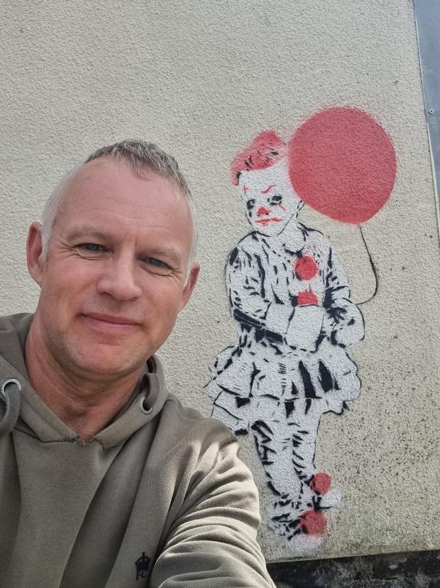 Halesowen News: Councillor Stuart Henley was among those who noticed the artwork on the side of Brooklyn Barbers