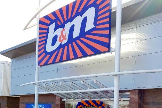 Pic: The new B&M store will open on Wednesday