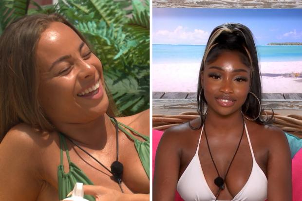 Halesowen News: Danica and Indiyah. Love Island airs at 9pm on ITV2 and ITV Hub. Episodes are available the following morning on BritBox. Credit: ITV