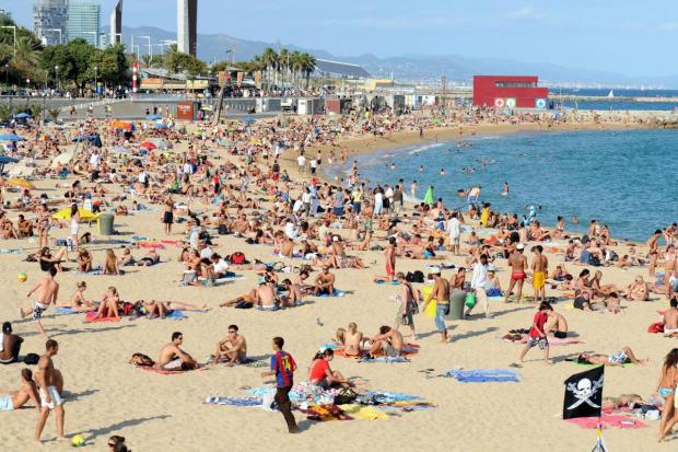 Intense heat is expected to hit in nine of Spain’s provinces this week, with temperatures set to rise above 42C (PA)
