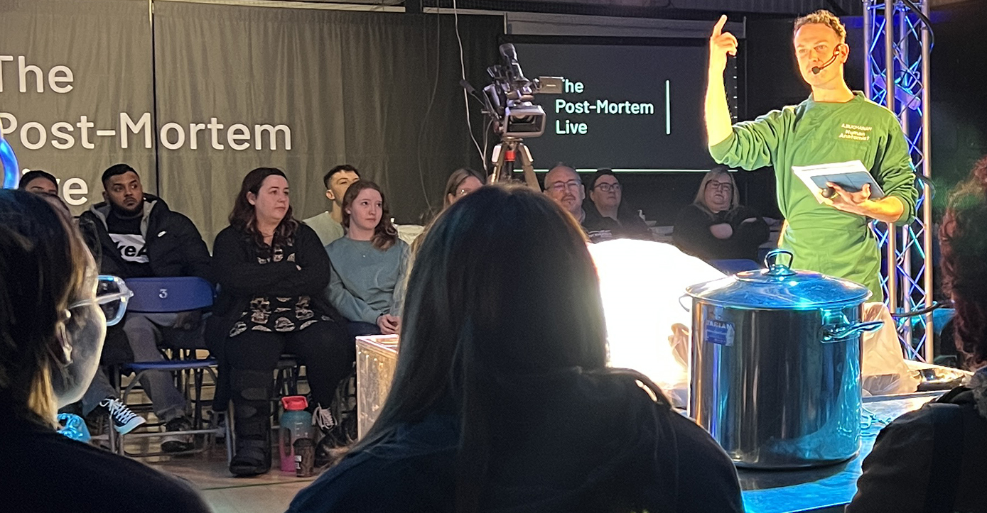 Post-mortem Live show stops off at Halesowen College - Vimarsana News