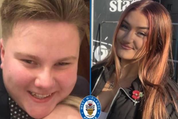 Ben Corfield, 19 and Liberty Charris, aged 16