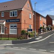 The new homes in Oldbury