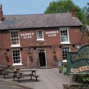 Undated photo by Nick Maslen/Alamy Stock Photo of The Crooked House pub near Dudley.