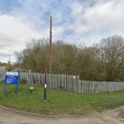 The entrance to the former Edwin Richards Quarry off Portway Road in Rowley Regis where 14 new flats could be built