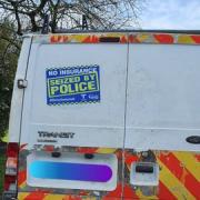 The van was seized by police