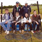 Getting hooked: Youngsters enjoy a day's fishing thanks to GHOF.