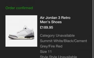 David purchasing Jordan 3 retros ready to re-sell